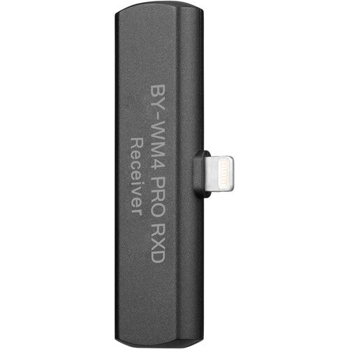 Boya By-Wm4 Pro-K2 Portable 2.4G Wireless Microphone, Black Boya By-Wm4 Pro-K2 Portable 2.4G Wireless Microphone, Black